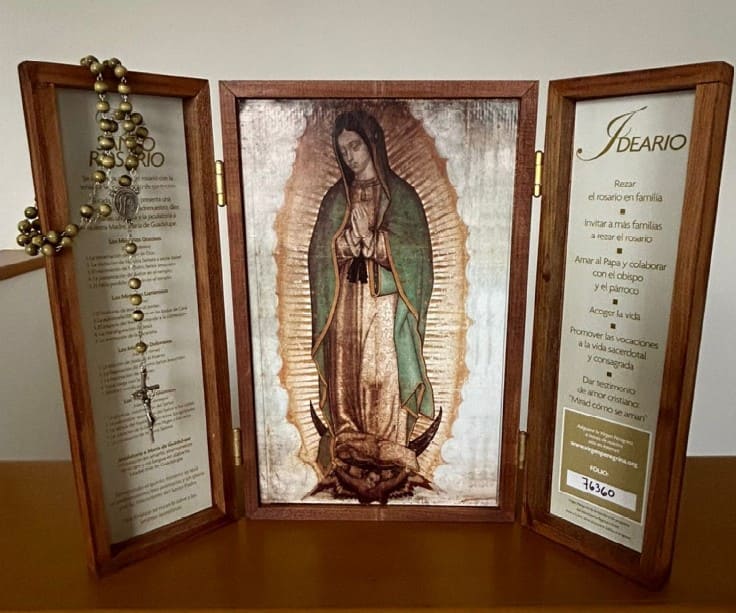 Retablo Virgen Peregrina
