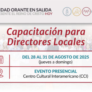 Portada taller de capacitacion para directores locales